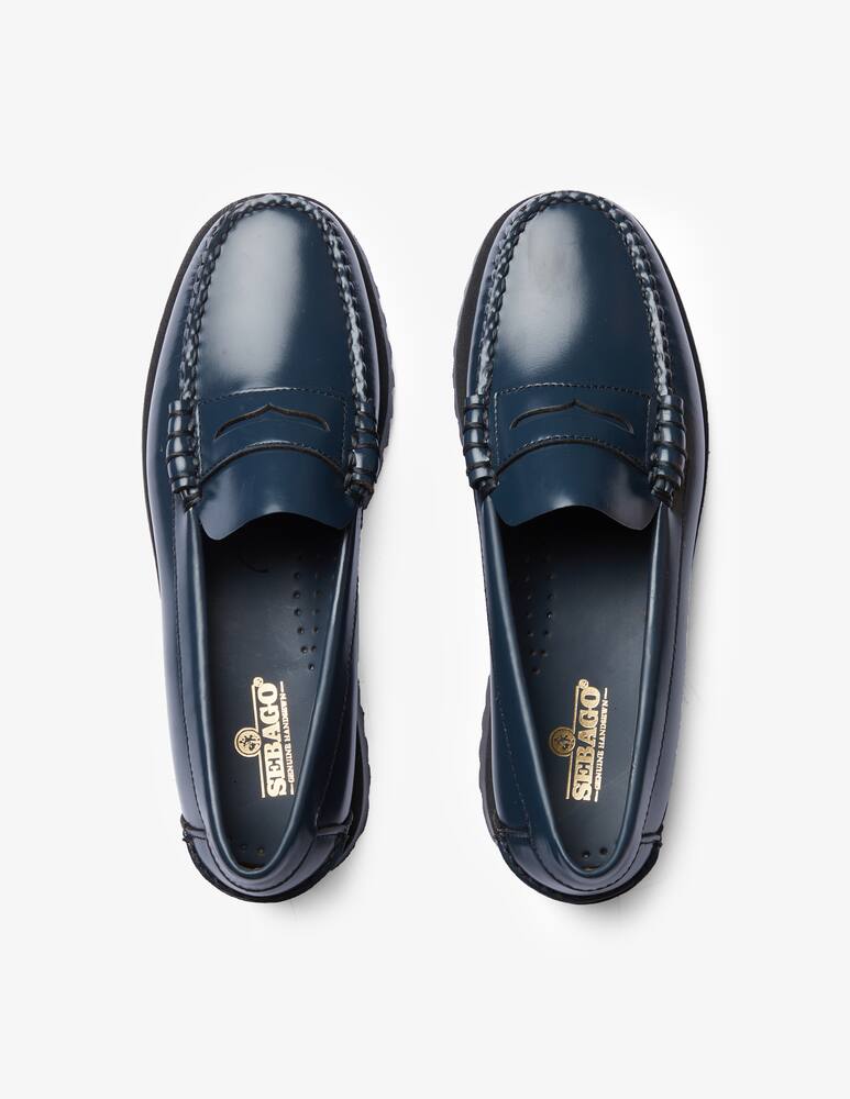 Sebago Leather loafer - Blue - picture 3 Sebago Leather loafer - Blue - picture 3