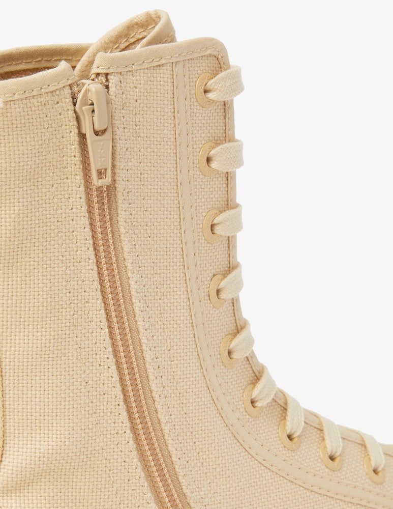 rinascente Superga Alpina high-top canvas sneakers - Beige
