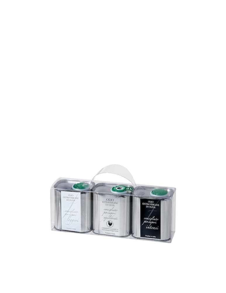 Frantoio Pruneti Travel Box olio extra vergine di oliva gift box 3x100ml - immagine 1 Frantoio Pruneti Travel Box olio extra vergine di oliva gift box 3x100ml - immagine 1