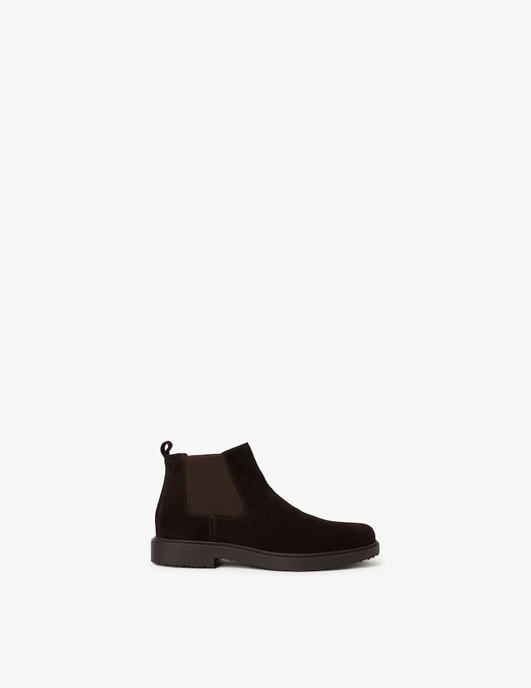 rinascente Geox Chelsea boot Massimiano suede