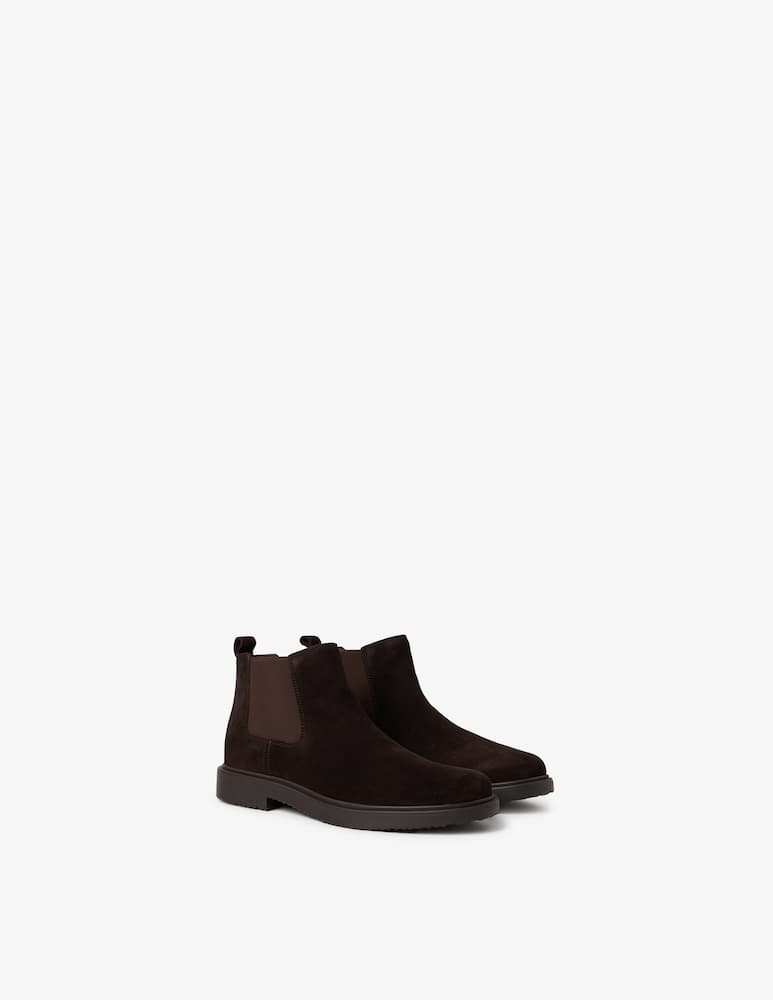 rinascente Geox Chelsea boot Massimiano suede
