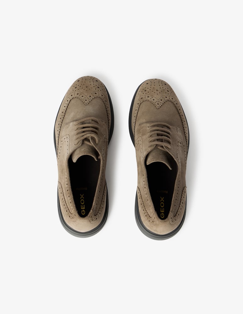 rinascente Geox Derby Ottavio in suede