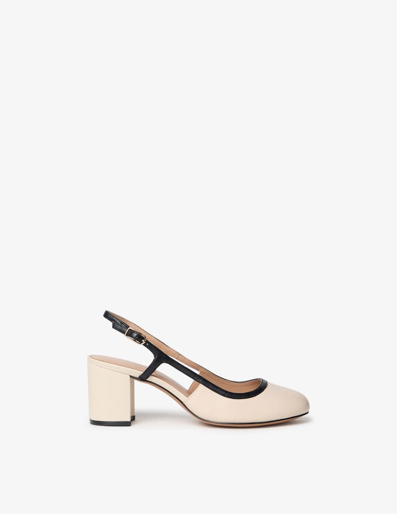 rinascente Geox Virinlisa slingback block heel