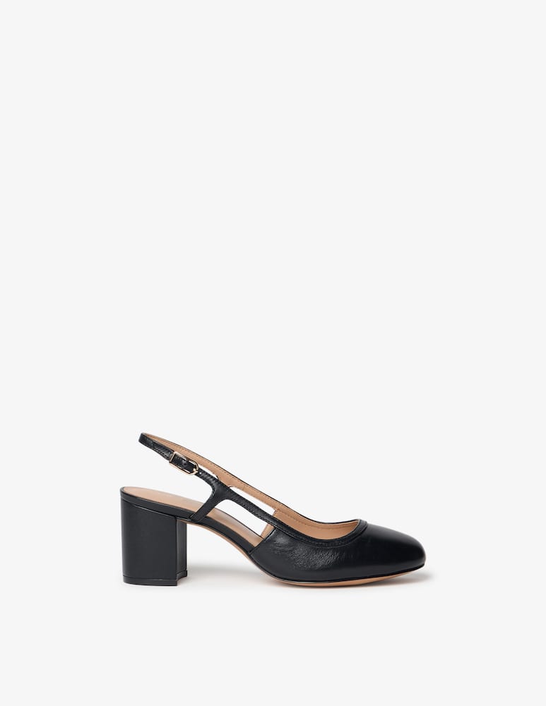 rinascente Geox Virnilisa slingback block heel