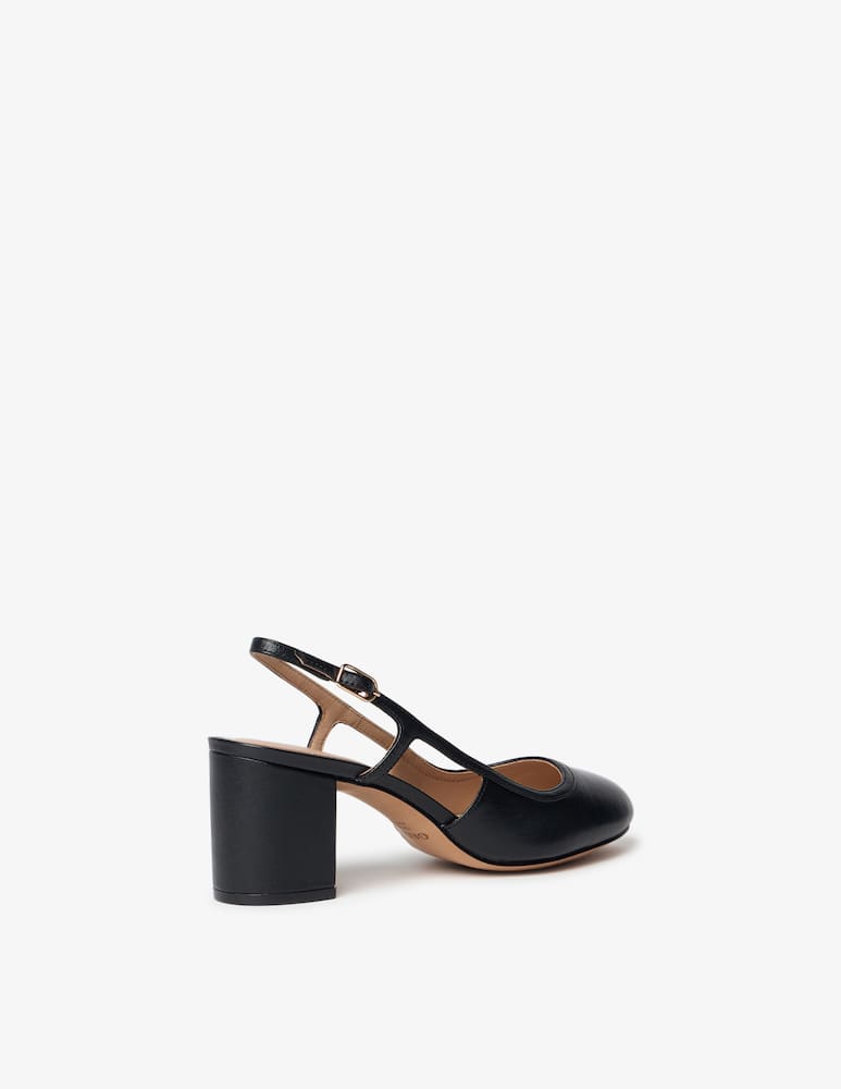 rinascente Geox Virnilisa slingback block heel
