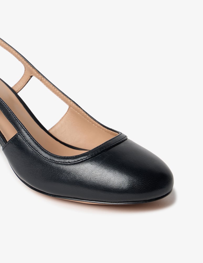 rinascente Geox Virnilisa slingback block heel