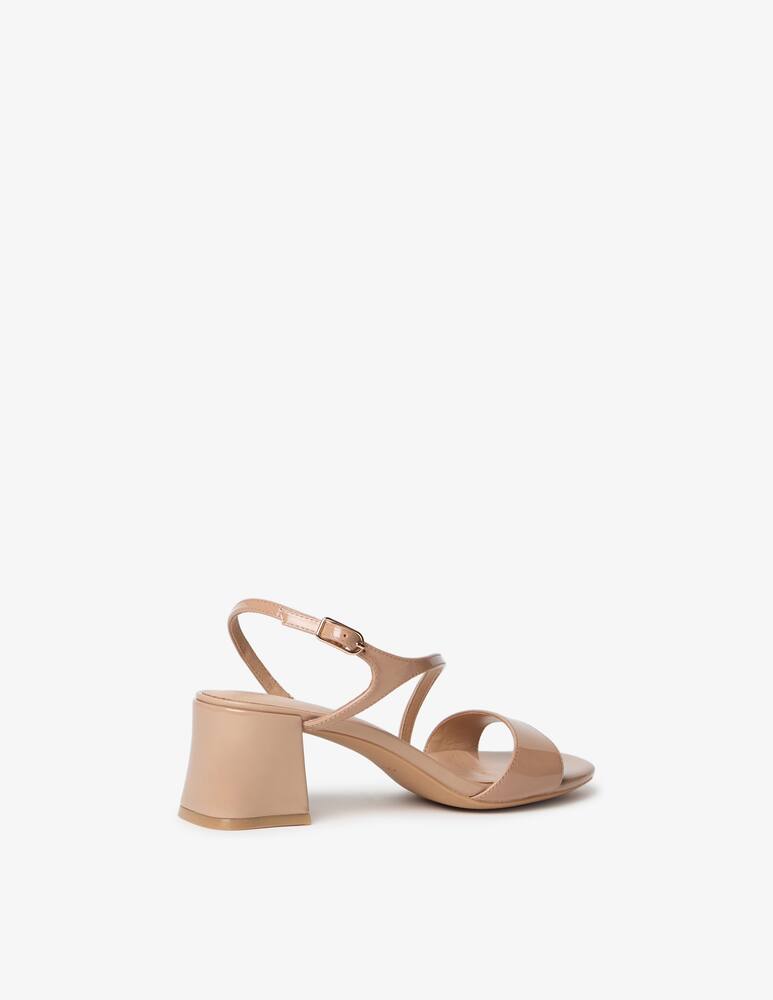 rinascente Geox Patent block heel sandal