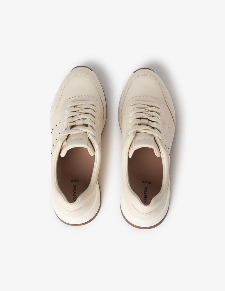 rinascente Geox Desya perforated leather sneakers