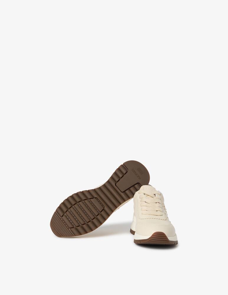 rinascente Geox Desya perforated leather sneakers