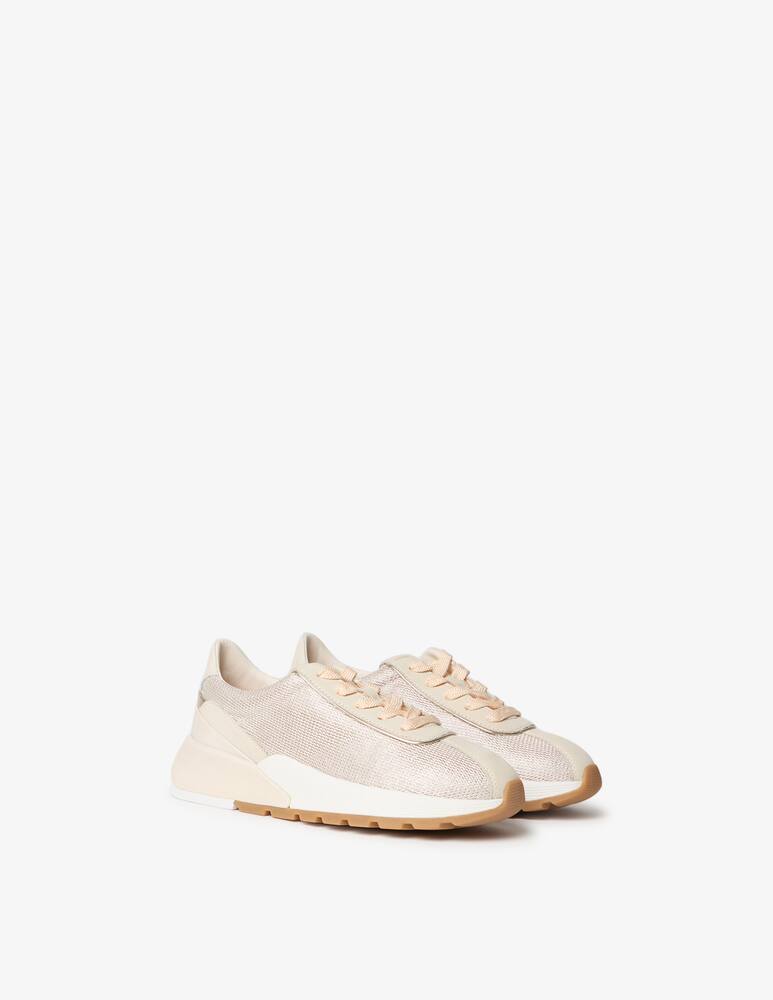 rinascente Geox Metropoli mesh lurex sneakers