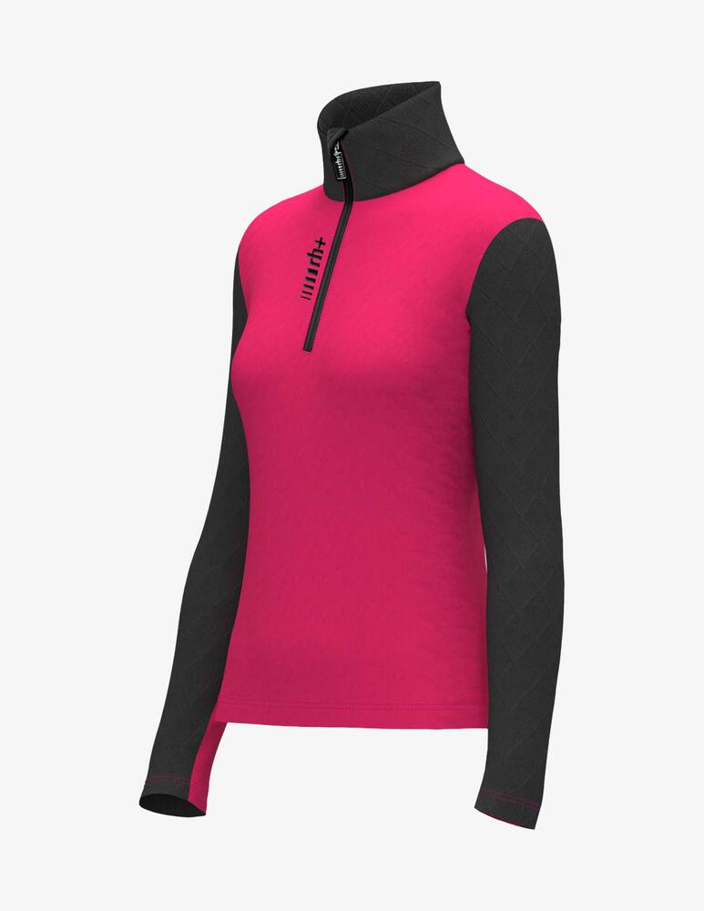 rinascente Rh+ Maglia pile zip mezza
