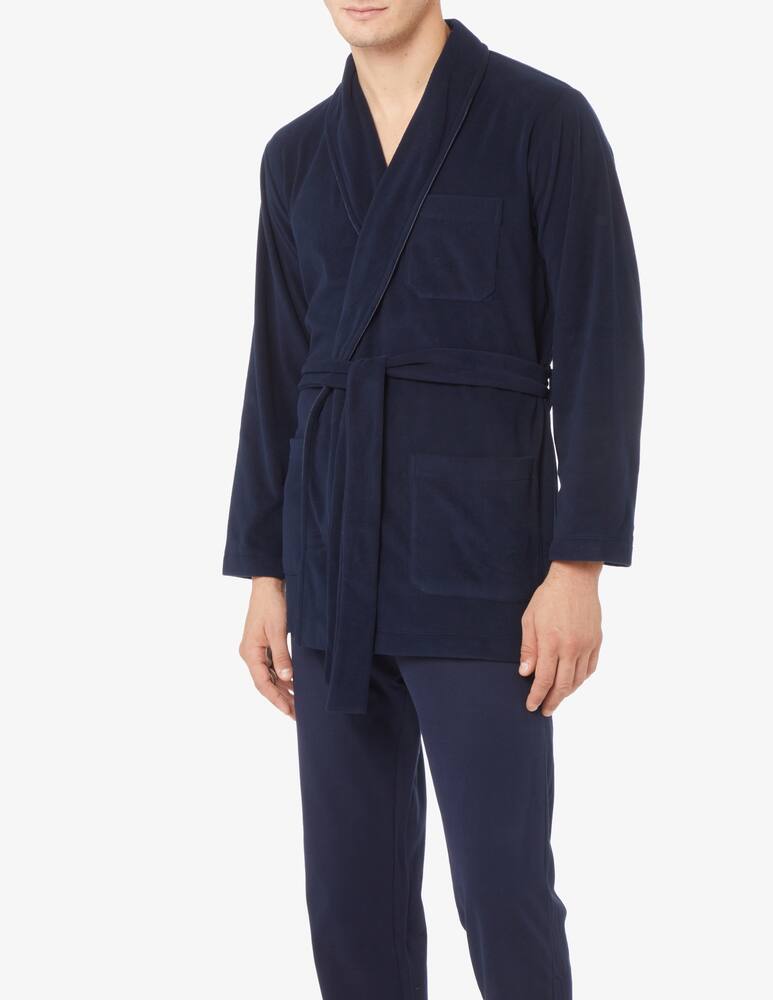 rinascente Perofil Giacca da camera in pile - Blu