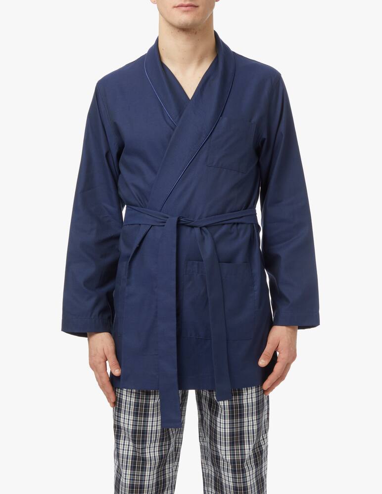 Perofil Popeline jacket - blue - picture 2 Perofil Popeline jacket - blue - picture 2
