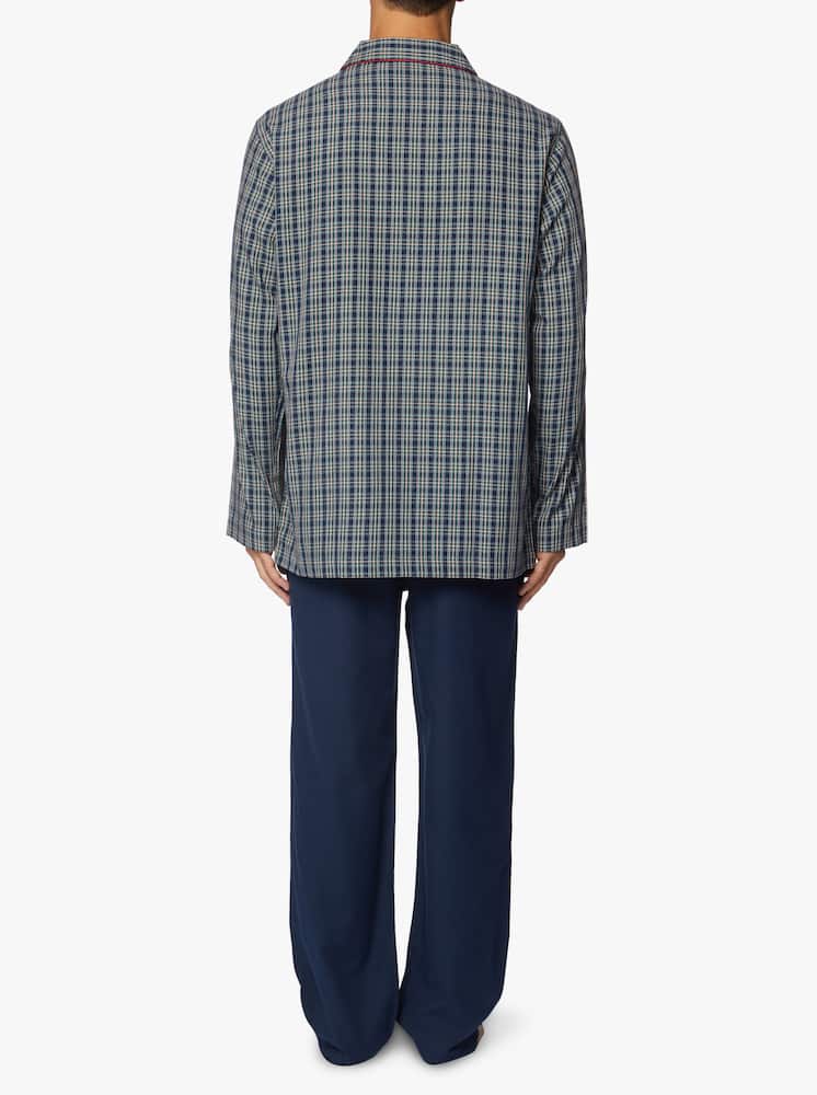 Perofil Light scottish flannel open pajamas - picture 3 Perofil Light scottish flannel open pajamas - picture 3