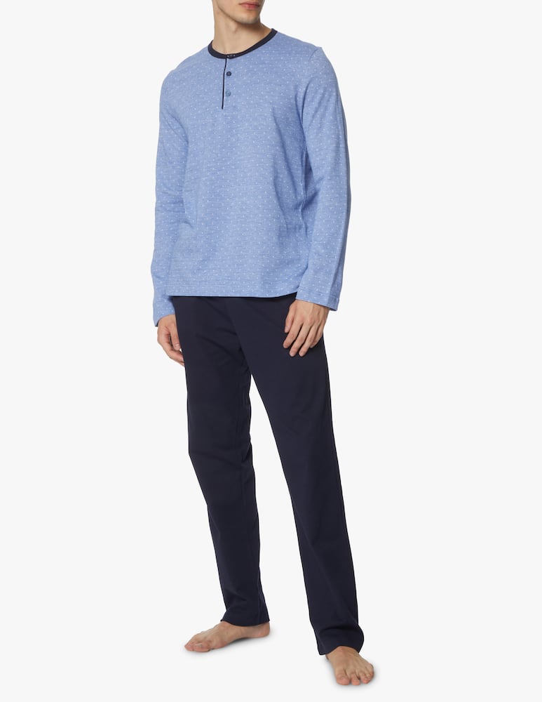 rinascente Perofil Pigiama corto serafino - azzurro