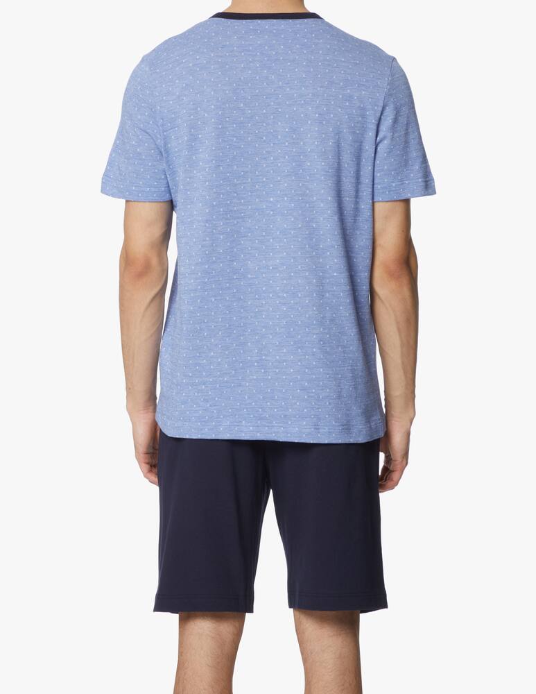 rinascente Perofil Pigiama corto serafino - azzurro