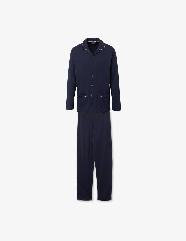 rinascente Perofil Serafino basic pajamas - Blue