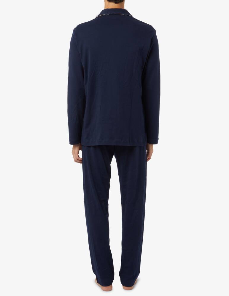 rinascente Perofil Serafino basic pajamas - Blue