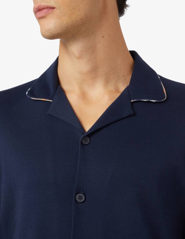 rinascente Perofil Serafino basic pajamas - Blue