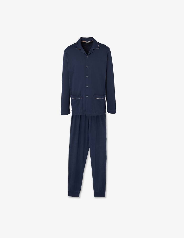 rinascente Perofil Serafino basic pajamas - Blue