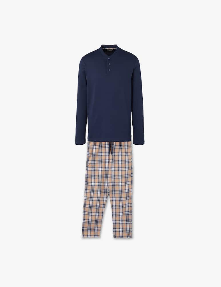 rinascente Perofil Pigiama in flanella - Blu