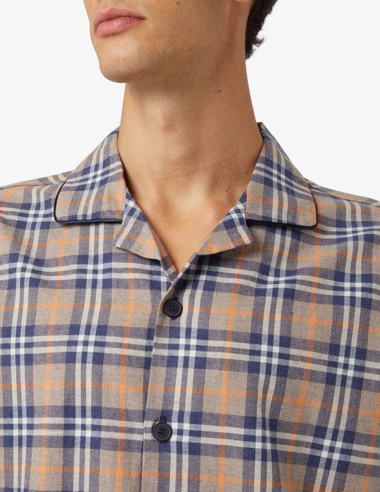 rinascente Perofil Pigiama aperto in flanella - Multicolor