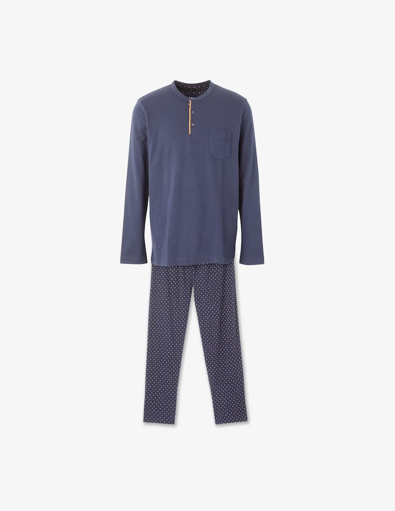 rinascente Perofil Serafino pajama - Blue