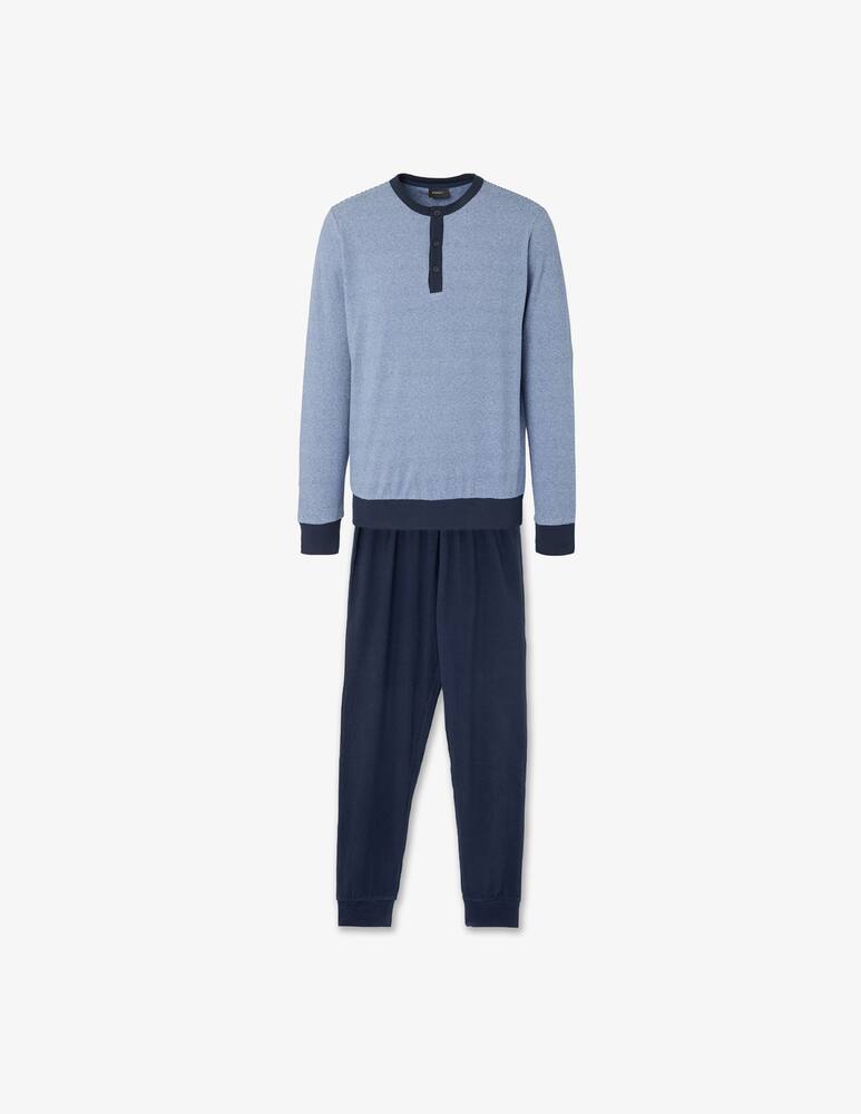 rinascente Perofil Pigiama serafino a righe - Blu