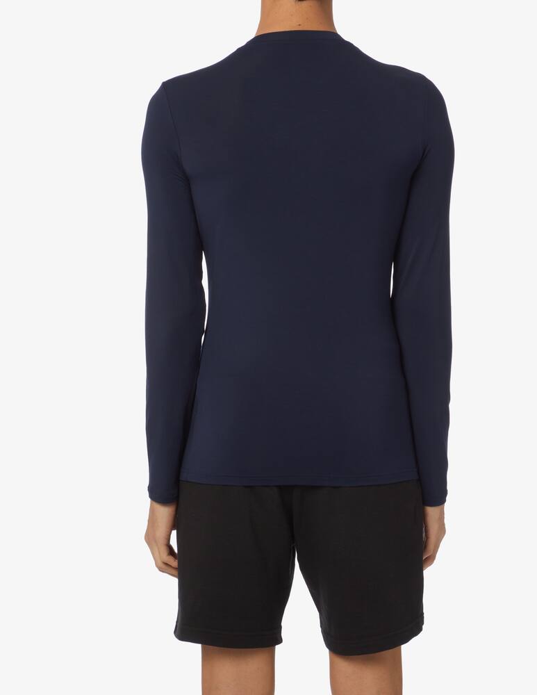 rinascente Perofil T-shirt manica lunga x-touch melange - Blu