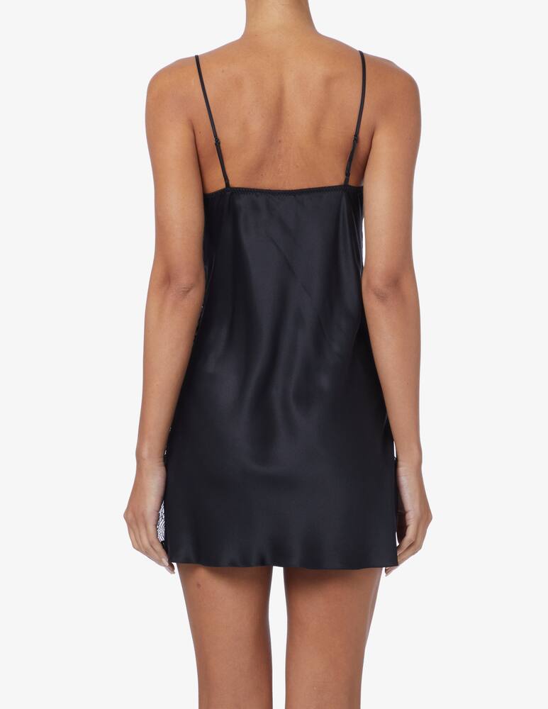 rinascente Luna di Seta Petticoat Lace Seduction - Nero