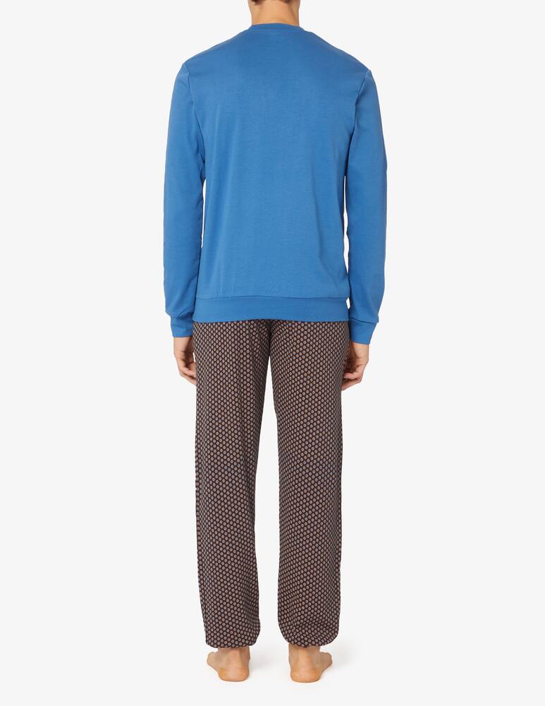 rinascente Perofil Posi printed  round neck pajamas