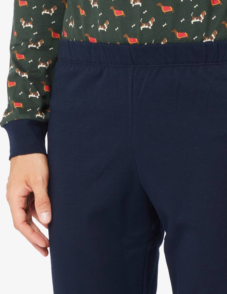 rinascente Perofil Printed button-down with cuffs pajamas