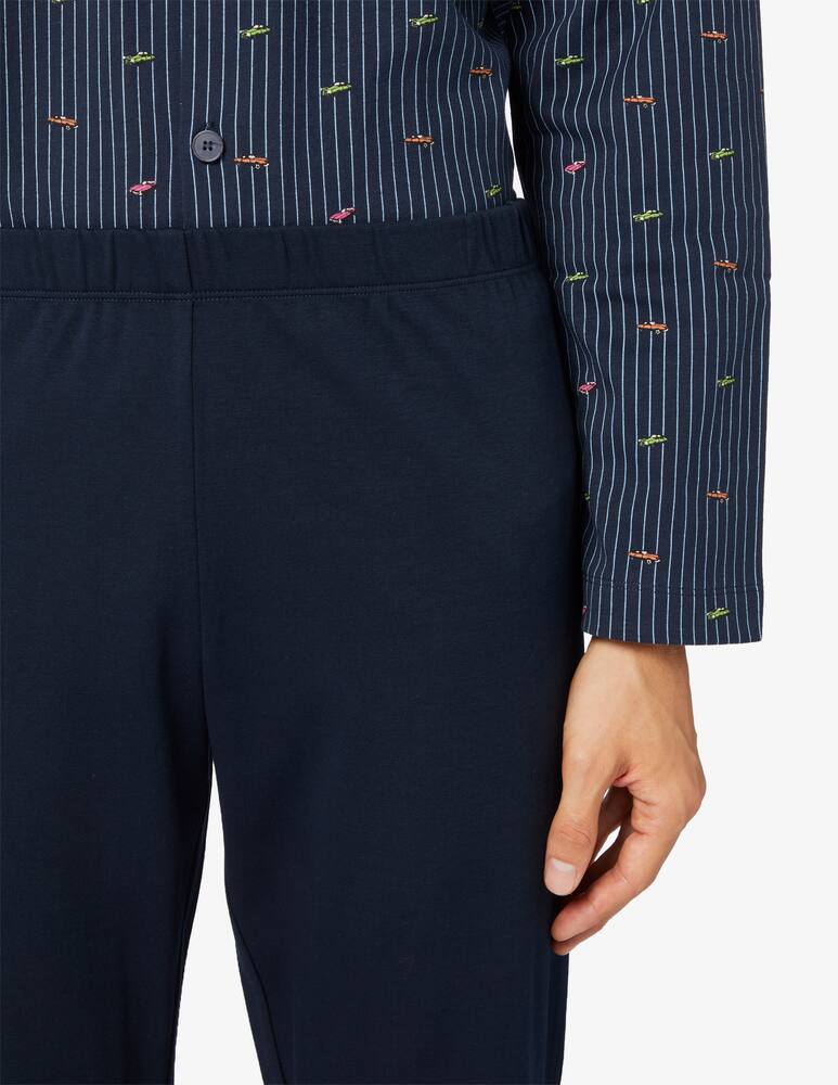 rinascente Perofil Printed classic open pajamas