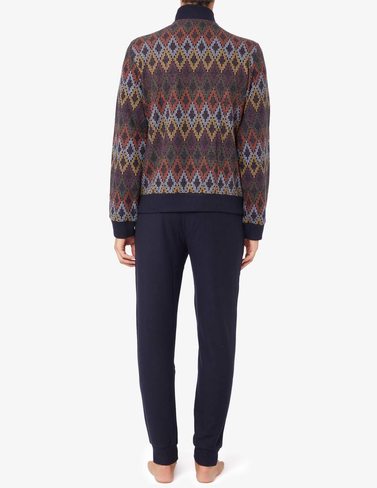 rinascente Perofil Soft diamond fabrics with zip