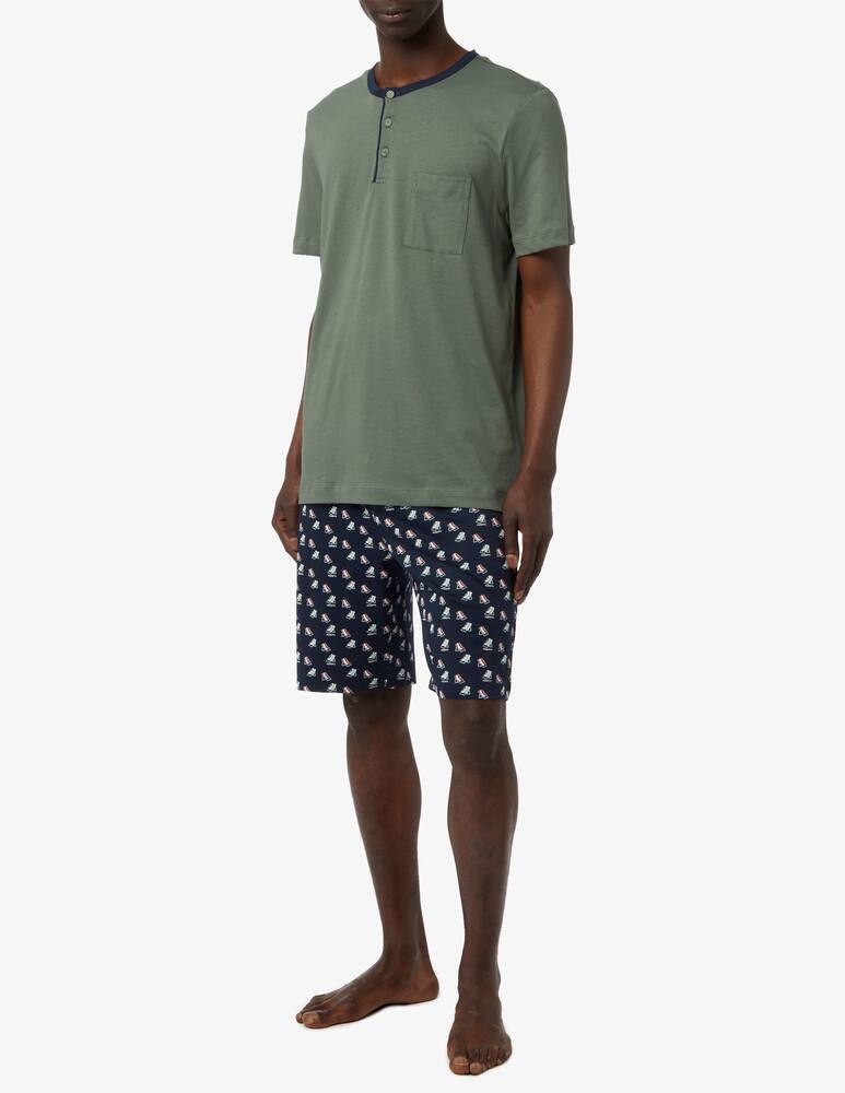 rinascente Perofil Pigiama corto serafino jersey