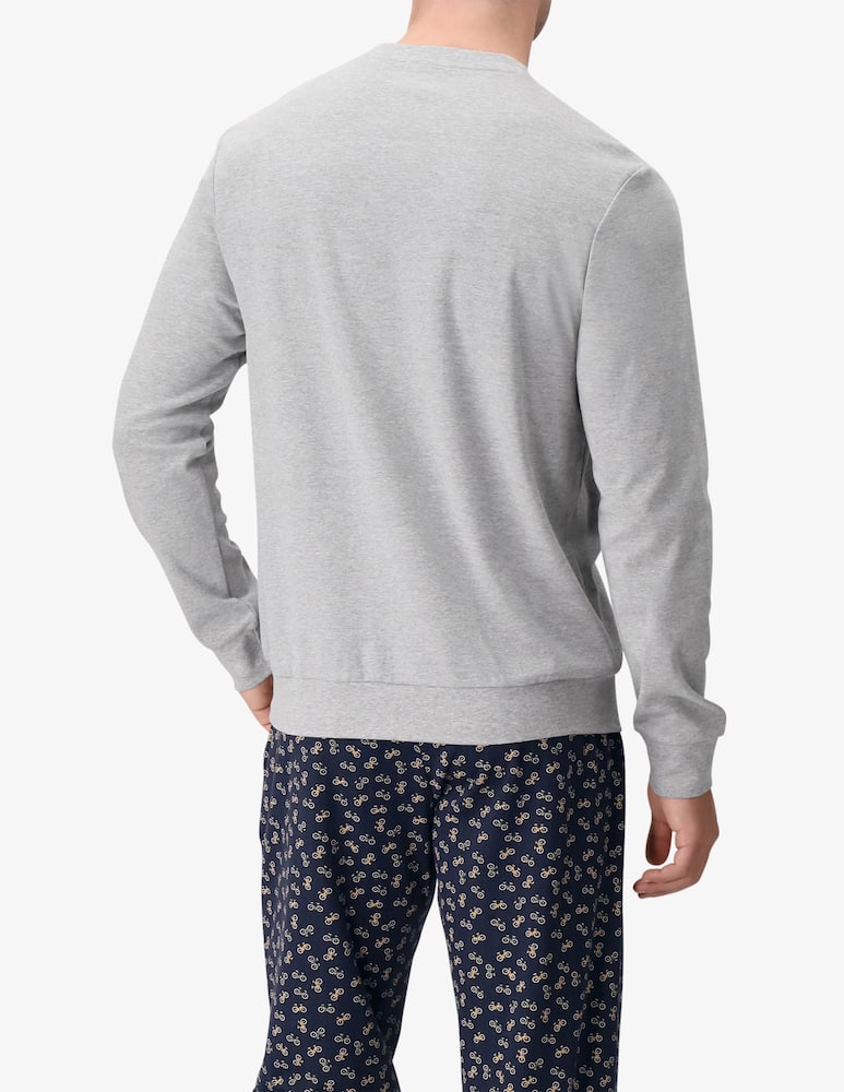 rinascente Perofil Striped black label crewneck pahamas