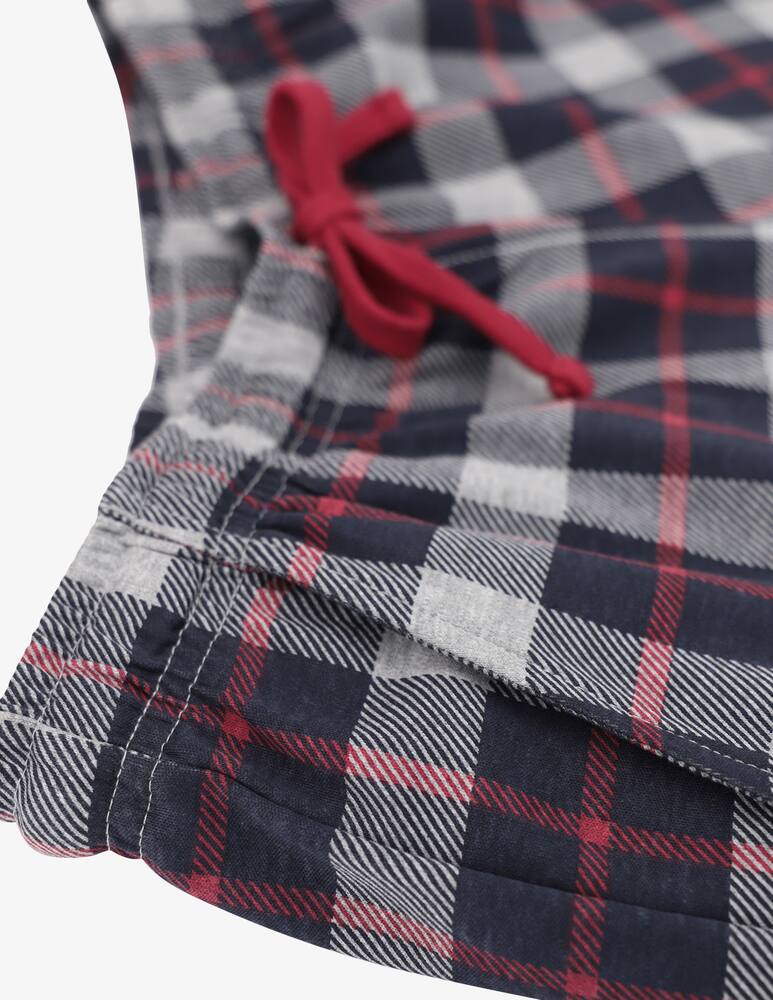 rinascente Perofil Pigiama girocollo stampa check black label