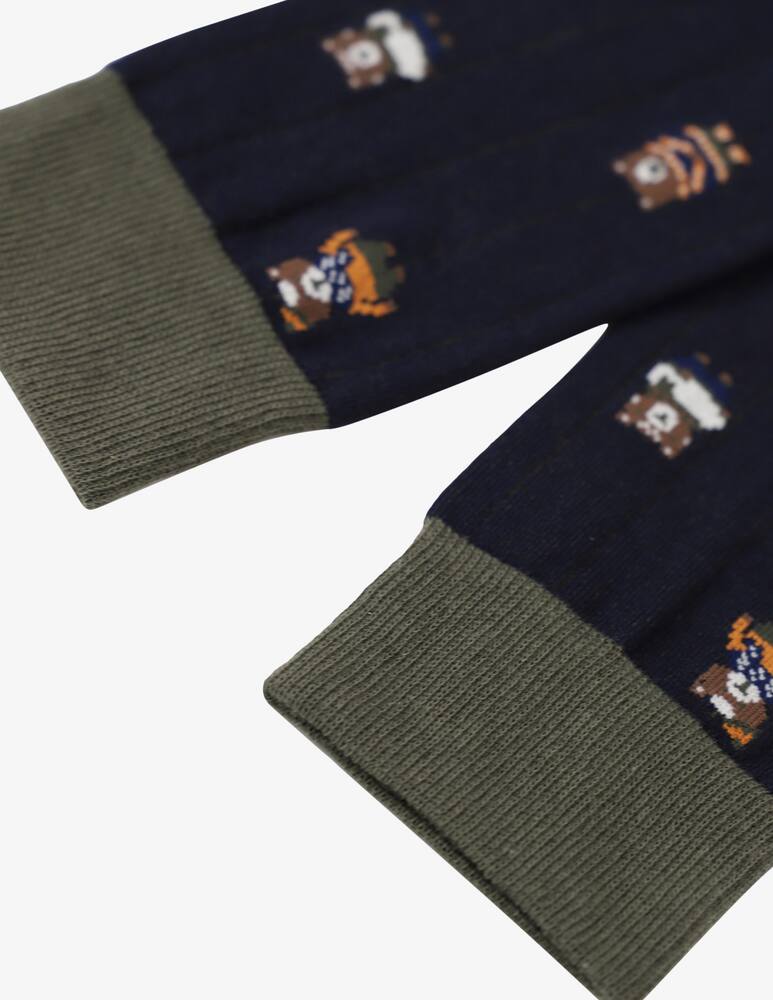 rinascente Perofil Teddy allover long socks