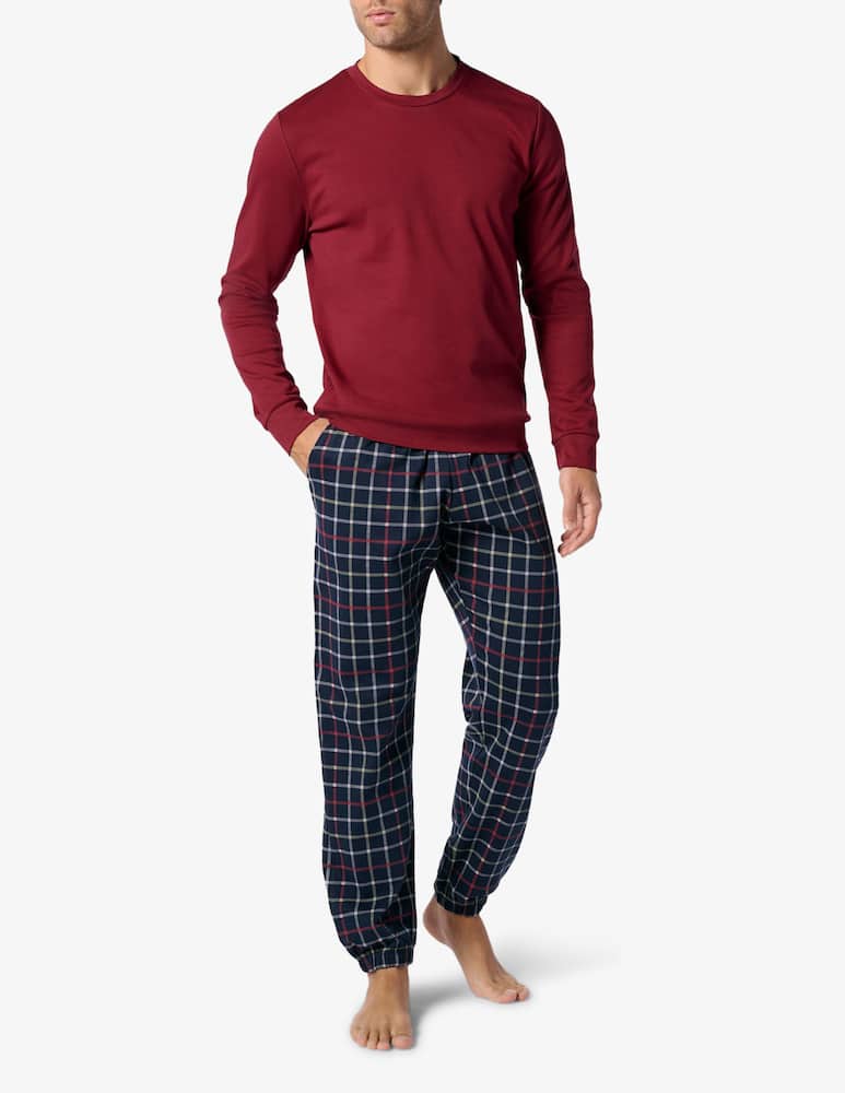 rinascente Perofil Pigiama girocollo a quadri