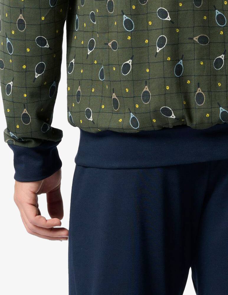 rinascente Perofil Tennis pattern pyjama set
