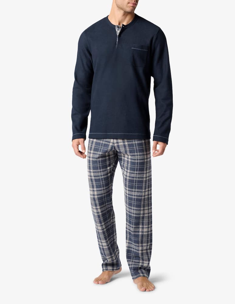 rinascente Perofil Pigiama serafino a quadri