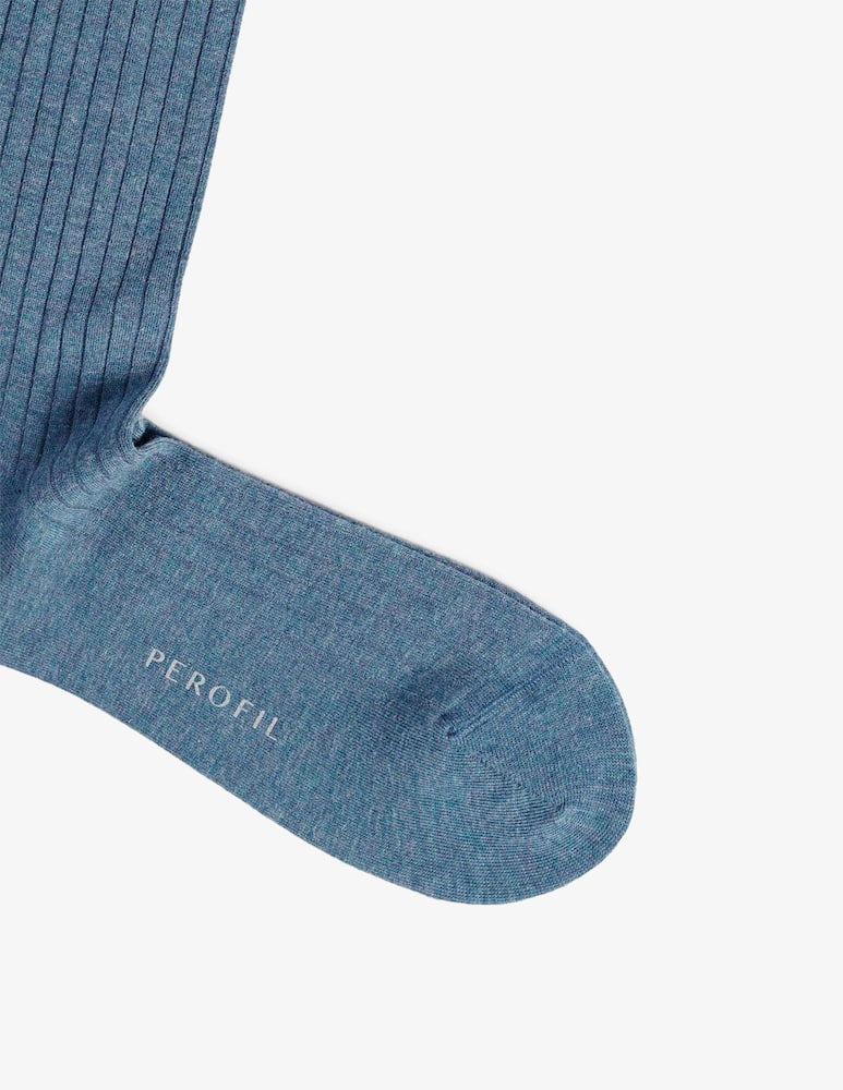 rinascente Perofil Costa ribbed cashmere socks