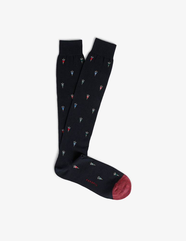 rinascente Perofil Bicycle motif socks