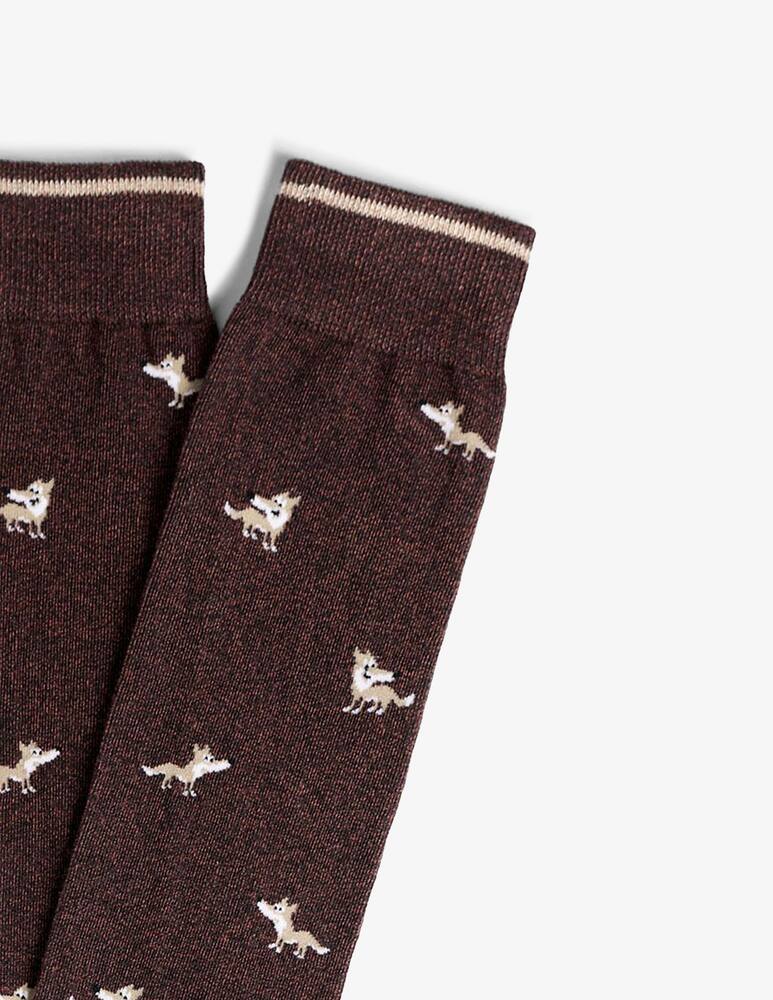 rinascente Perofil Lupo pattern socks