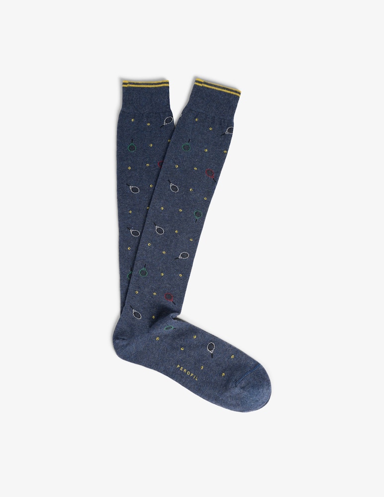 rinascente Perofil Tennis pattern socks