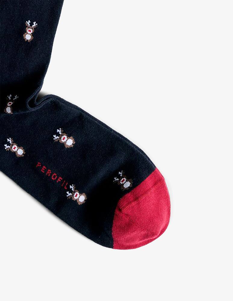 rinascente Perofil Reindeer pattern socks