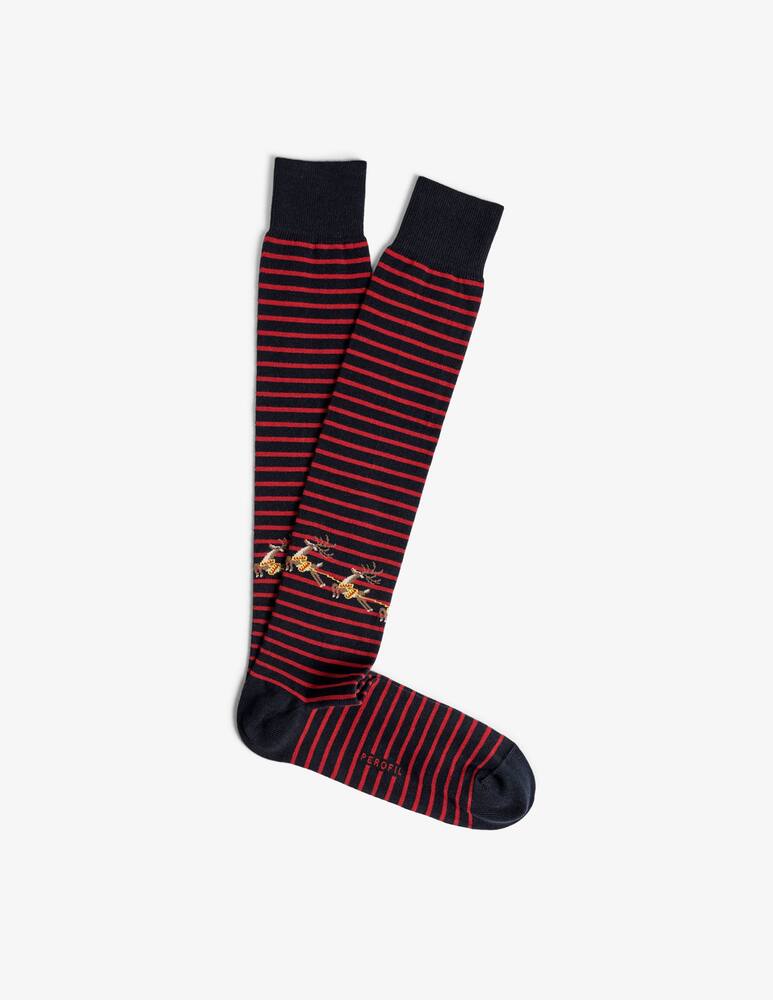 rinascente Perofil Reindeer stripe socks