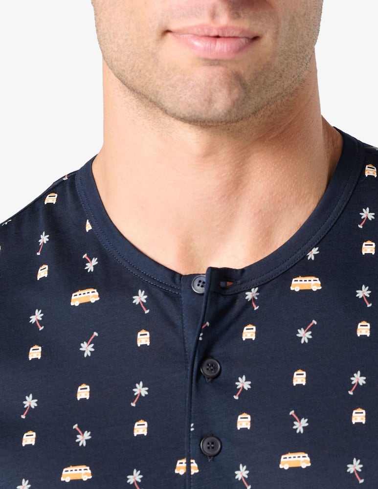 rinascente Perofil Printed short pyjama set