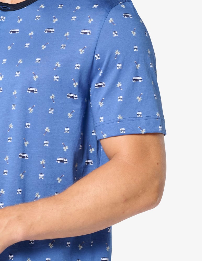 rinascente Perofil Printed short pyjama set