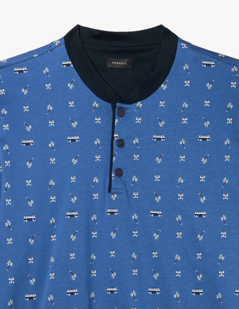 rinascente Perofil Patterned henley pyjama set